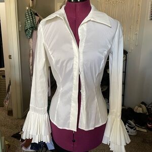 Elegant White Women's Top